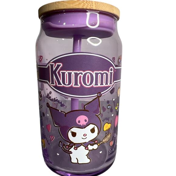 Hello Kitty and Friends KUROMI Tumbler with Bamboo Lid-NIB - Picture 3 of 3